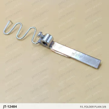 F/L FOLDER PLAIN 3/8 — JT-12484 sewing machine spare part