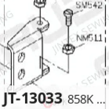 858K MJ37K-E — JT-13033 sewing machine spare part