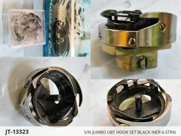 S/N JUMBO UBT HOOK SET BLACK INER 6-5TRN — JT-13323 sewing machine spare part