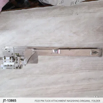 F533 PIN TUCK ATTACHMENT NAGISHING ORIGIANL  FOLDER — JT-13865 sewing machine spare part