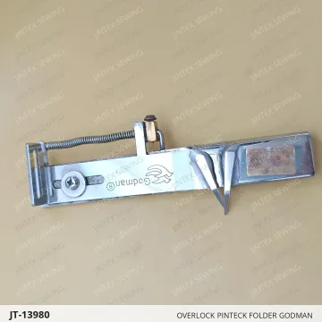 OVERLOCK PINTECK FOLDER GODMAN — JT-13980 sewing machine spare part