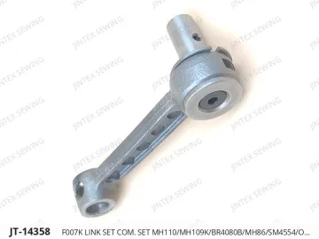 F007K LINK SET COM. SET MH110/MH109K/BR4080B/MH86/SM4554/OP307 — JT-14358 sewing machine spare part