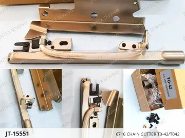 6716 CHAIN CUTTER T0-42/T042 — JT-15551 sewing machine spare part