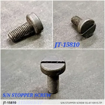 S/N STOPPER SCREW SS-4110915-TP — JT-15810 sewing machine spare part
