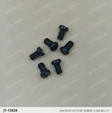 S/N SS-4110715-SP SCREW 11/64-40 L=7 — JT-15828 sewing machine spare part
