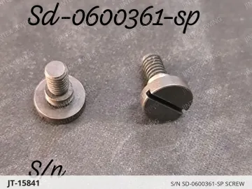 S/N SD-0600361-SP SCREW — JT-15841 sewing machine spare part
