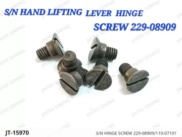 S/N HINGE SCREW 229-08909/110-07101 — JT-15970 sewing machine spare part