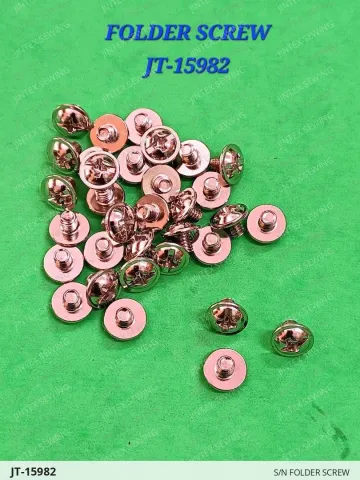 S/N FOLDER SCREW — JT-15982 sewing machine spare part