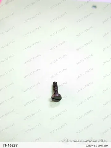 SCREW SS-6091210 — JT-16287 sewing machine spare part