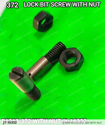SCREW B1213-372 -000 WITH NUT — JT-16332 sewing machine spare part