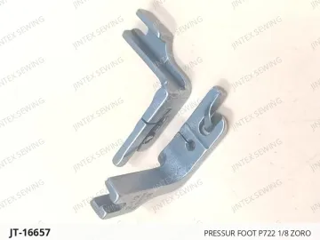PRESSUR FOOT P722 1/8 ZORO — JT-16657 sewing machine spare part
