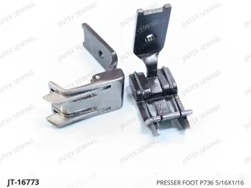 PRESSER FOOT P736 5/16X1/16 — JT-16773 sewing machine spare part