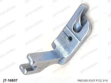 PRESSER FOOT P722 3/16 — JT-16807 sewing machine spare part