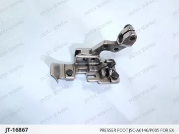 PRESSER FOOT JSC-A0146/P005 FOR EX — JT-16867 sewing machine spare part