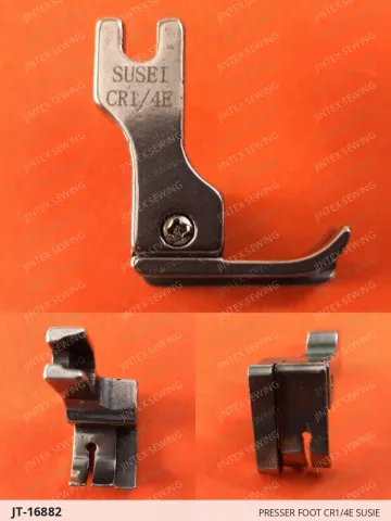 PRESSER FOOT CR1/4E SUSIE — JT-16882 sewing machine spare part