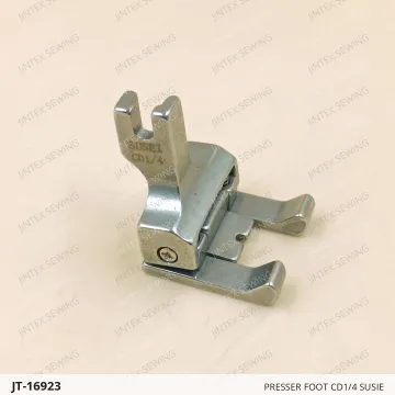 PRESSER FOOT CD1/4 SUSIE — JT-16923 sewing machine spare part
