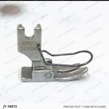 PRESSER FOOT 113280 WITH GUARD — JT-16972 sewing machine spare part