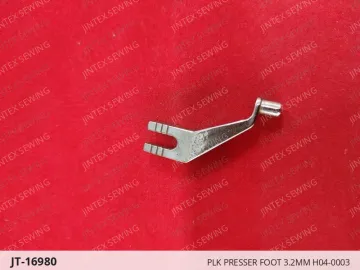 PLK PRESSER FOOT 3.2MM H04-0003 — JT-16980 sewing machine spare part