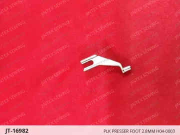 PLK PRESSER FOOT 2.8MM H04-0003 — JT-16982 sewing machine spare part