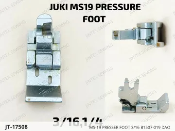 MS-19 PRESSER FOOT 3/16 B1507-019 DAO — JT-17508 sewing machine spare part