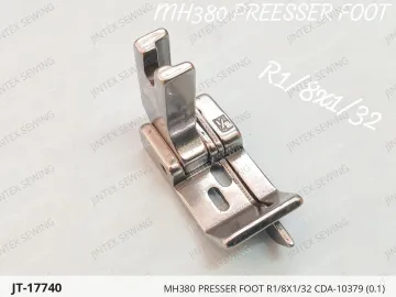 MH380 PRESSER FOOT R1/8X1/32 CDA-10379 (0.1) — JT-17740 sewing machine spare part