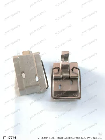 MH380 PRESSER FOOT 3/8 B1509-038-KBO TWO NEEDLE — JT-17746 sewing machine spare part