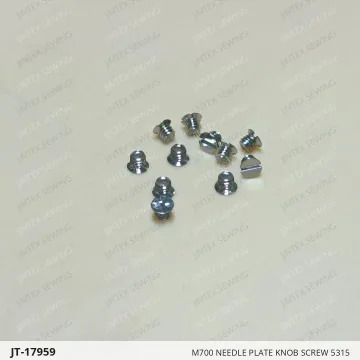 M700 NEEDLE PLATE KNOB SCREW 5315 — JT-17959 sewing machine spare part