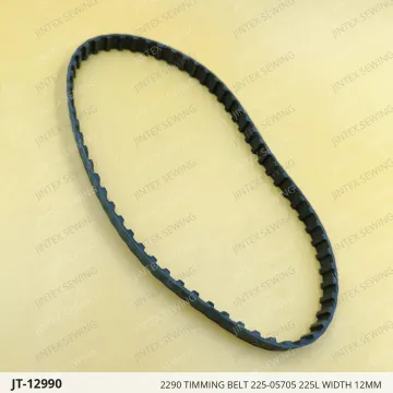 2290 TIMMING BELT 225-05705 225L WIDTH 12MM — JT-12990 sewing machine spare part