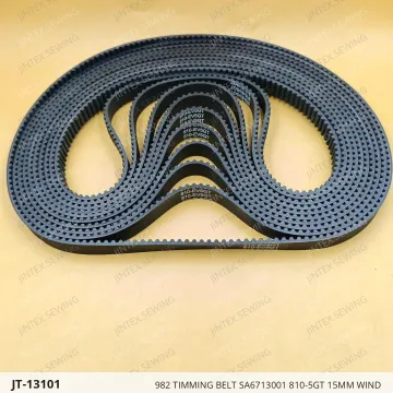 982 TIMMING BELT SA6713001 810-5GT 15MM WIND — JT-13101 sewing machine spare part