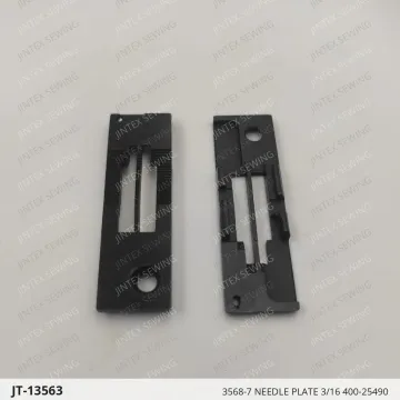 3568-7 NEEDLE PLATE 3/16 400-25490 — JT-13563 sewing machine spare part