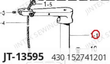 430 152741201 — JT-13595 sewing machine spare part