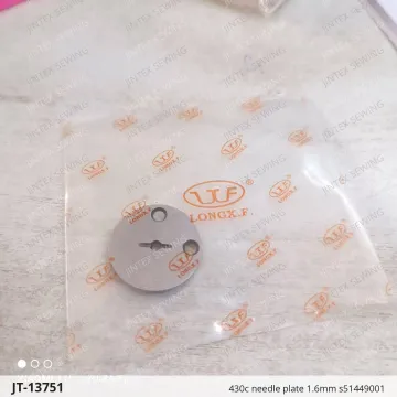 430c needle plate 1.6mm s51449001 — JT-13751 sewing machine spare part
