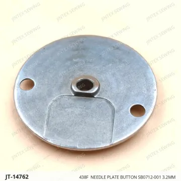 438F  NEEDLE PLATE BUTTON SB0712-001 3.2MM — JT-14762 sewing machine spare part