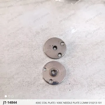 430C COIL PLATE / 430C NEEDLE PLATE 2.2MM S10213-101 — JT-14844 sewing machine spare part