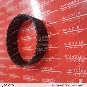 TIMMING BELT 80XL 20MM WIDTH — JT-15555 sewing machine spare part