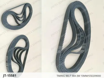 TIMING BELT 384-3M 10MM/S50209000 — JT-15581 sewing machine spare part