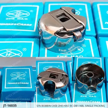S/N BOBBIN CASE ZHE-HAO BC-DB1-NBL SINGLE PACKING — JT-16035 sewing machine spare part