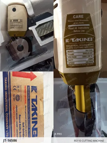 RS110 CUTTING MACHINE — JT-16586 sewing machine spare part