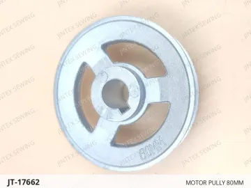 MOTOR PULLY 80MM — JT-17662 sewing machine spare part