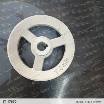 MOTOR PULLY 110MM — JT-17670 sewing machine spare part