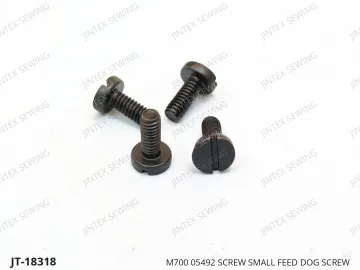 M700 05492 SCREW SMALL FEED DOG SCREW — JT-18318 sewing machine spare part