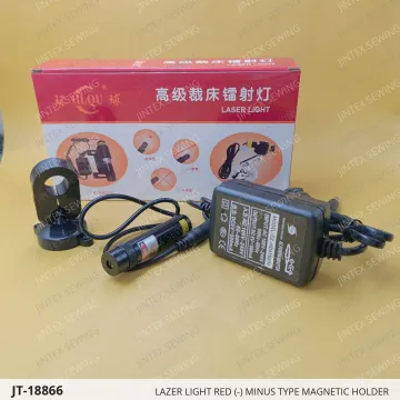 LAZER LIGHT RED (-) MINUS TYPE MAGNETIC HOLDER — JT-18866 sewing machine spare part