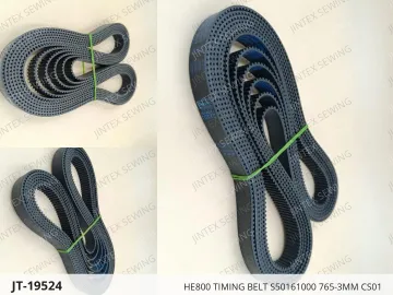 HE800 TIMING BELT S50161000 765-3MM CS01 — JT-19524 sewing machine spare part