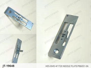 H05-0045-4/1720 NEEDLE PLATE/PB6051-0A — JT-19648 sewing machine spare part