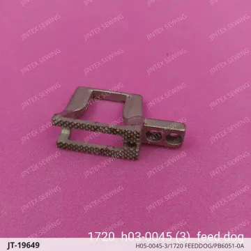 H05-0045-3/1720 FEEDDOG/PB6051-0A — JT-19649 sewing machine spare part