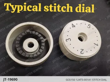 GC6150 124T5-001A1 STITCH DIAL — JT-19690 sewing machine spare part