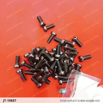 FS700 N/PLATE SCREW 005588-HOC — JT-19887 sewing machine spare part
