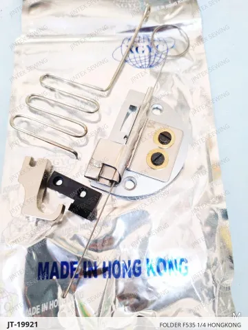 FOLDER F535 1/4 HONGKONG — JT-19921 sewing machine spare part