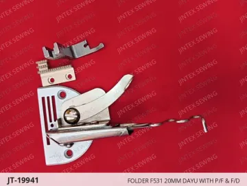 FOLDER F531 20MM DAYU WITH P/F & F/D — JT-19941 sewing machine spare part