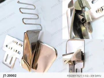 FOLDER F521 1-1/2---3/4 DAYU — JT-20002 sewing machine spare part